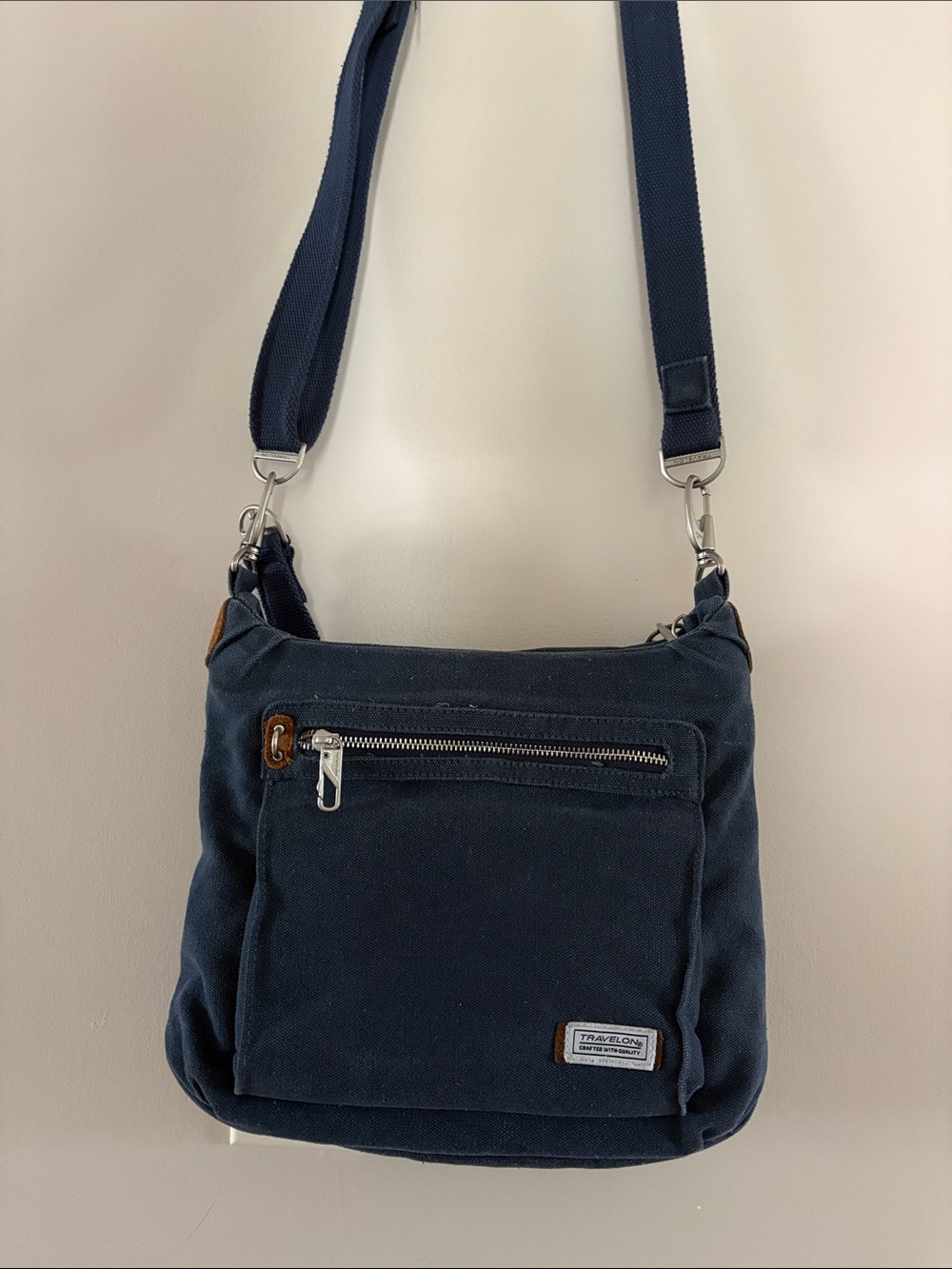 Travelon Navy Blue Crossbody Bag